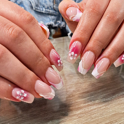 French nail art