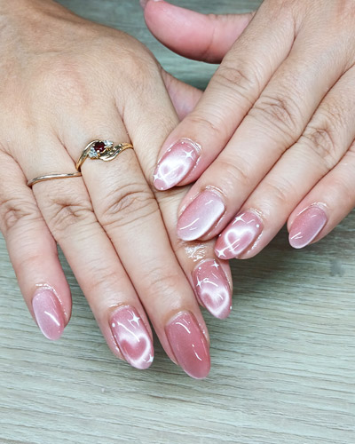glitter nails