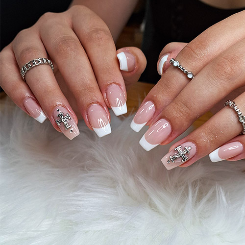 French tip extensions