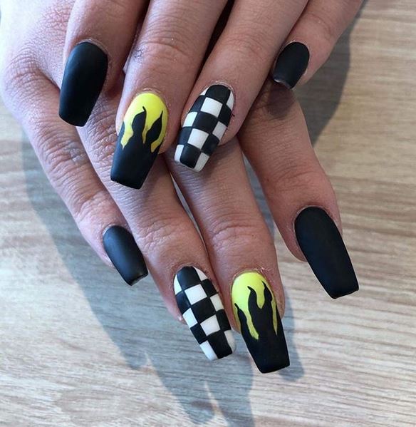 fun halloween nail extensions