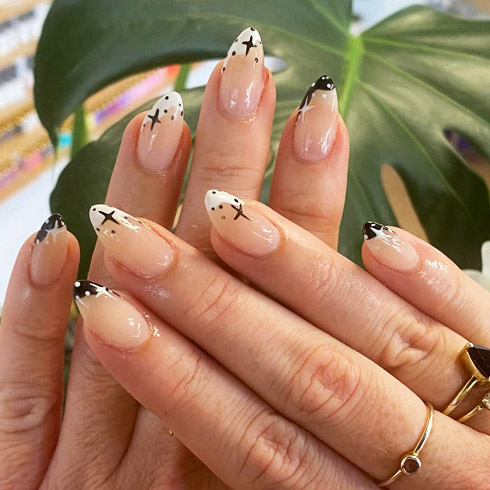 Classic polygel manicure