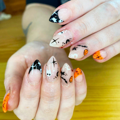 halloween nails