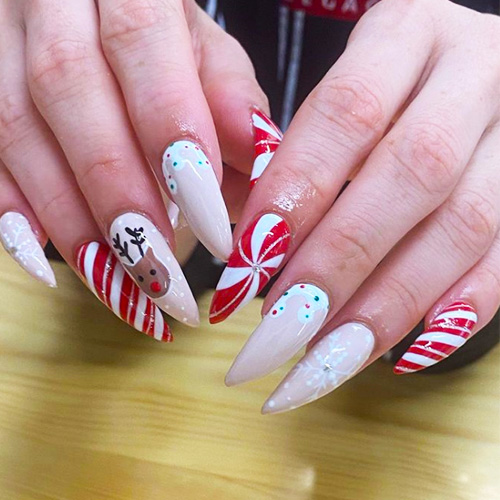 christmas nails