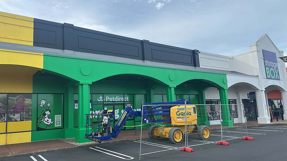 Commercial painting services