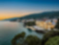 Hotel Kvarner in Opatija enjoys a stunning seaside setting.