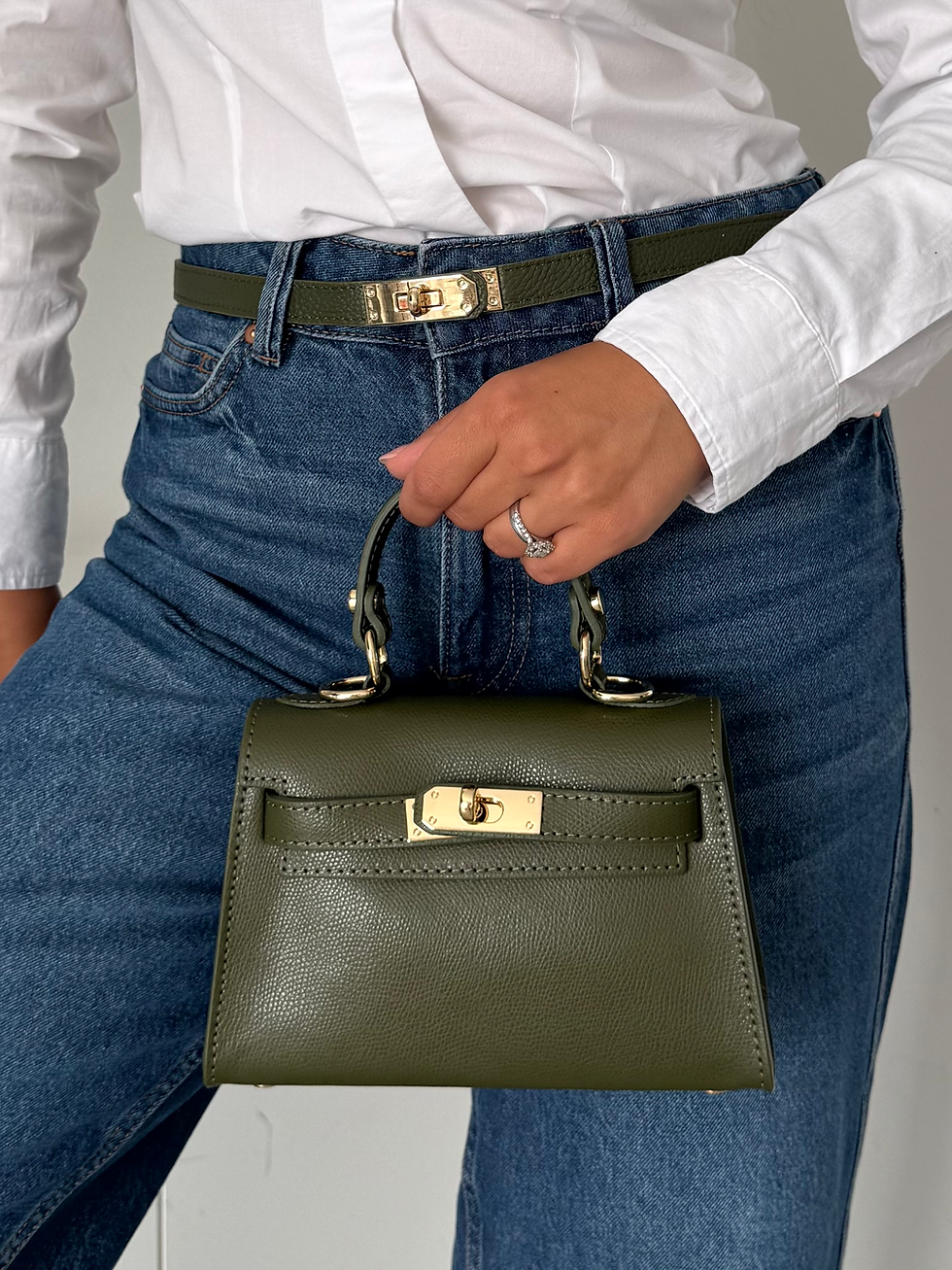Thumbnail: Mini  Kaira Olive Green 