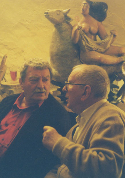 Roger Capron-Jean Derval-Pablo Picasso-Ceramic-Vallauris-Artist studio-Dumas Limbach