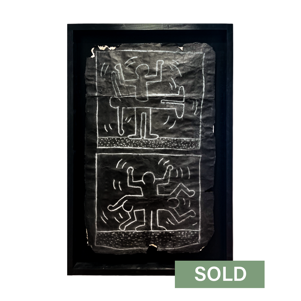 Keith Haring | Contemporary art | drawing | Personnages | Underground | American scene | Warhol | subway | Art gallery | to sell