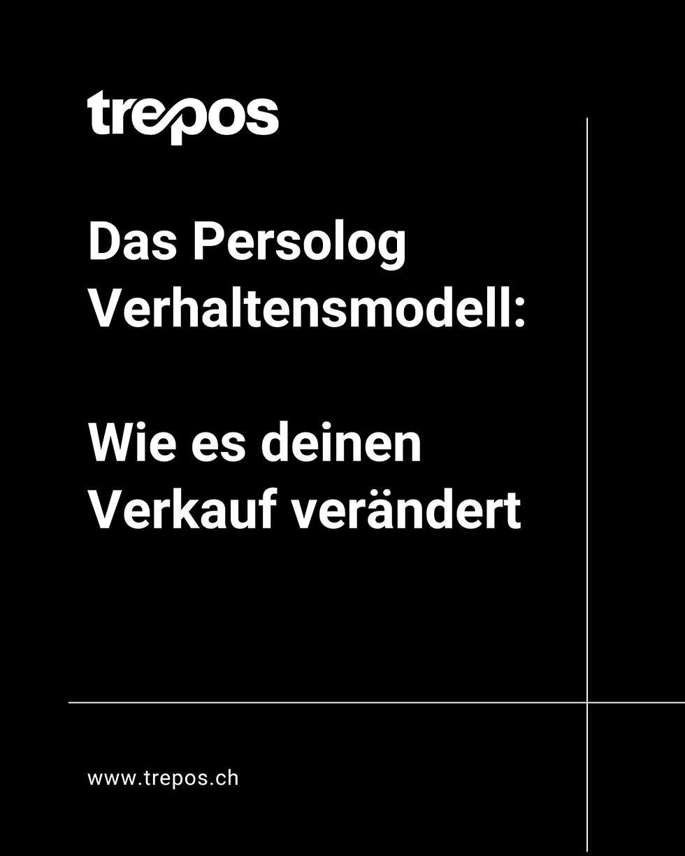 Persolog Modell im Verkauf: Kunden besser verstehen