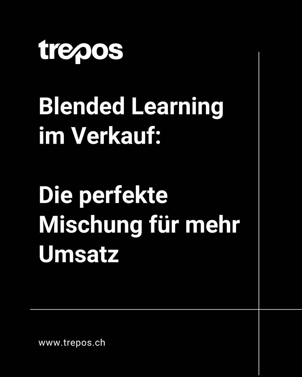 Blended Learning im Verkauf: Die perfekte Mischung für mehr Umsatz