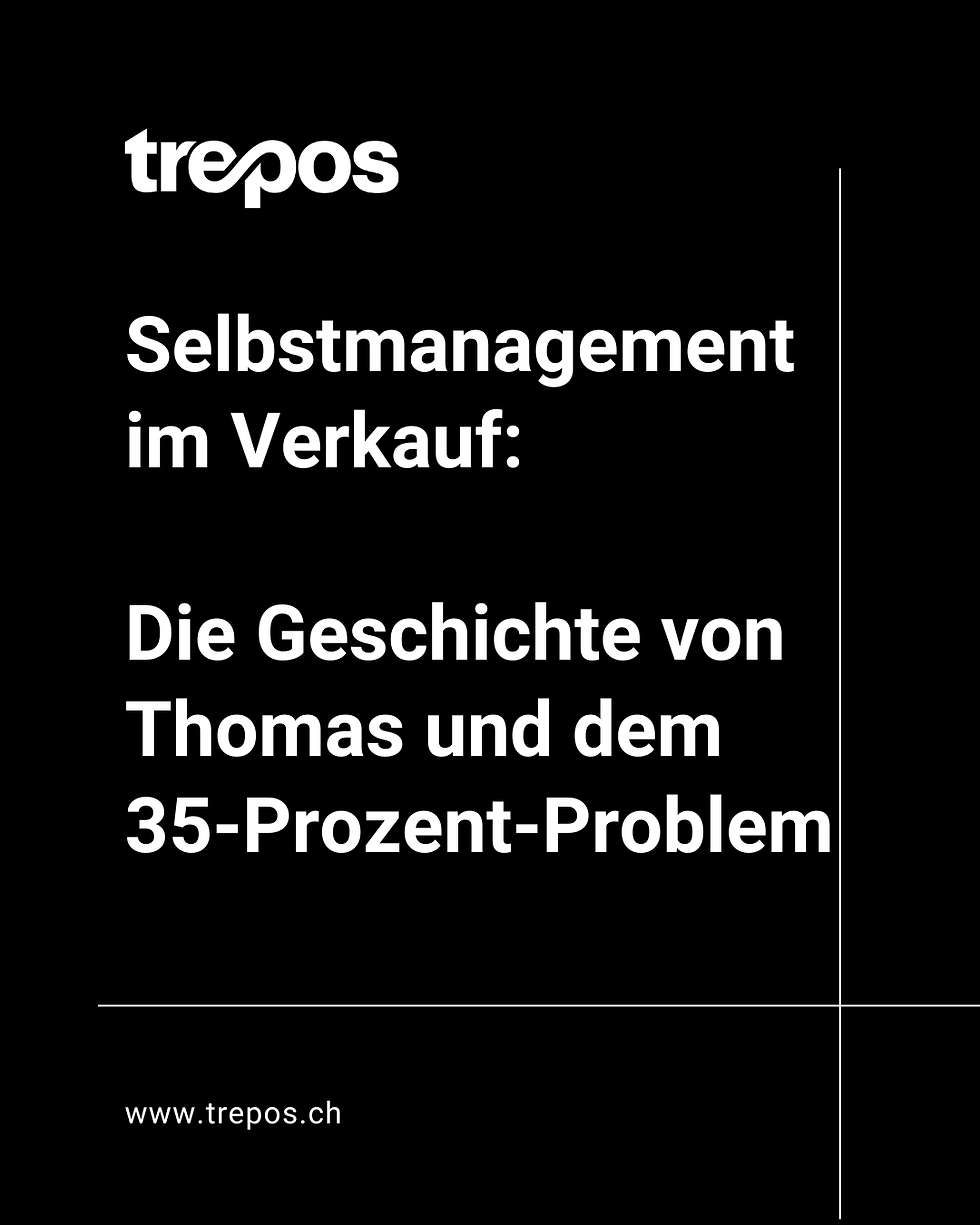 Selbstmanagement im Verkauf: Warum du nicht zum Abschluss kommst