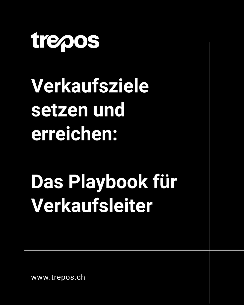 Verkaufsziele setzen und erreichen: Das Playbook für Verkaufsleiter