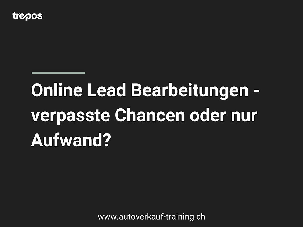 Autoverkauf Online training, wie werde ich zum Autoverkäufer