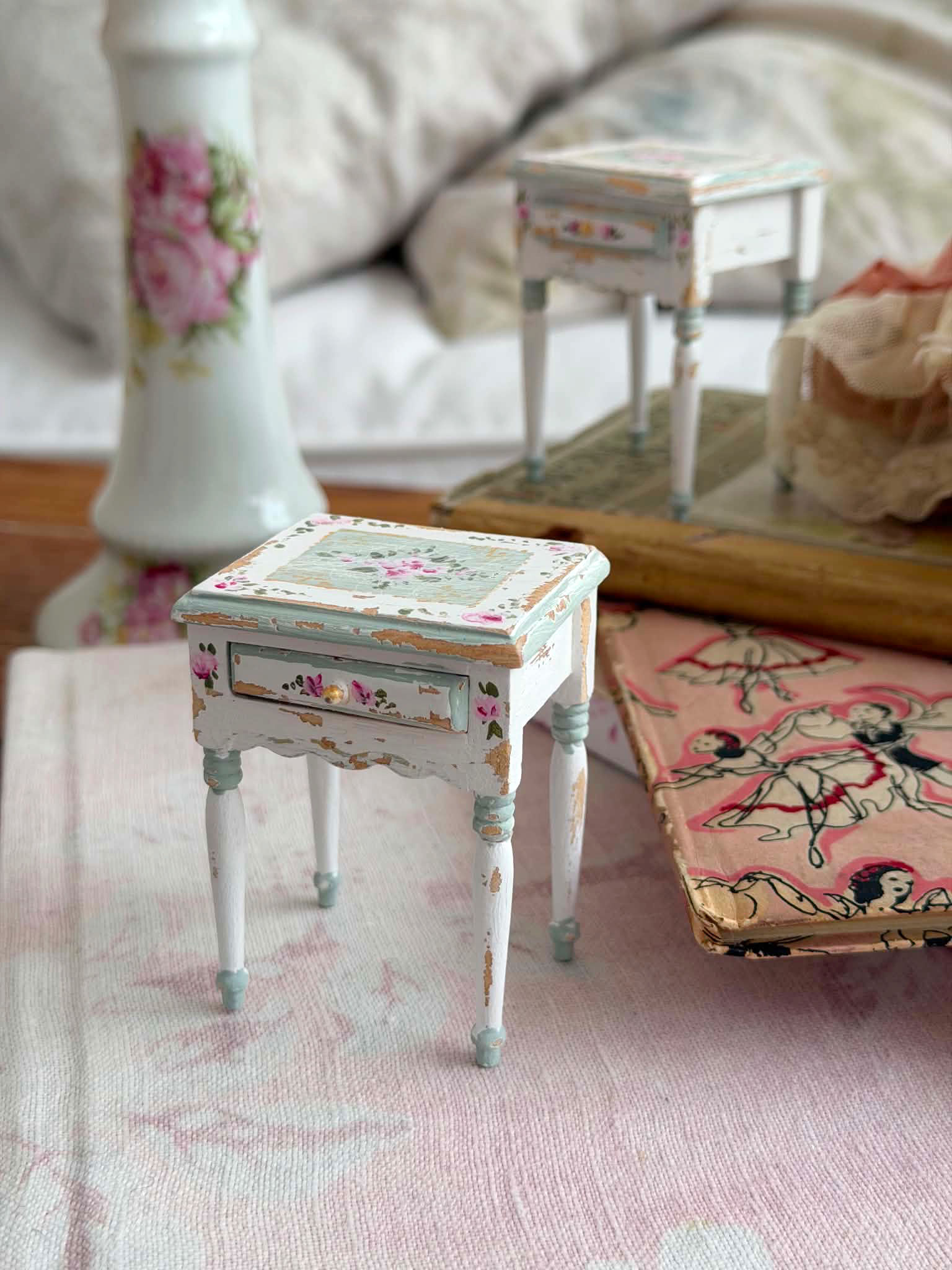 Miniature Bedside Table