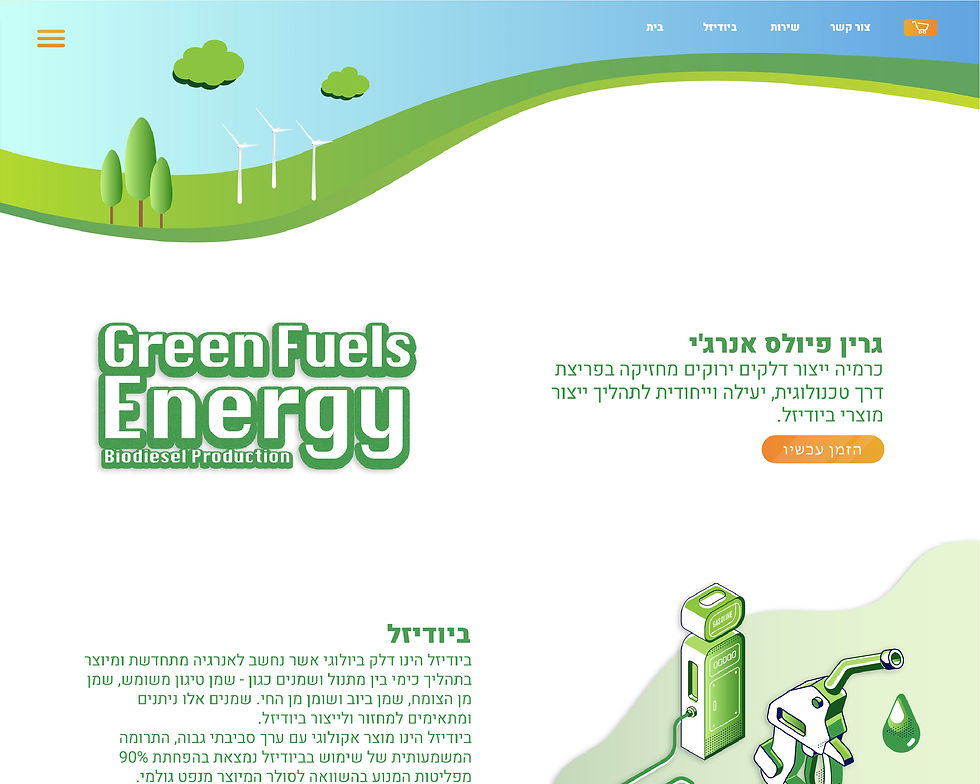 UX/UI - Green Fuels