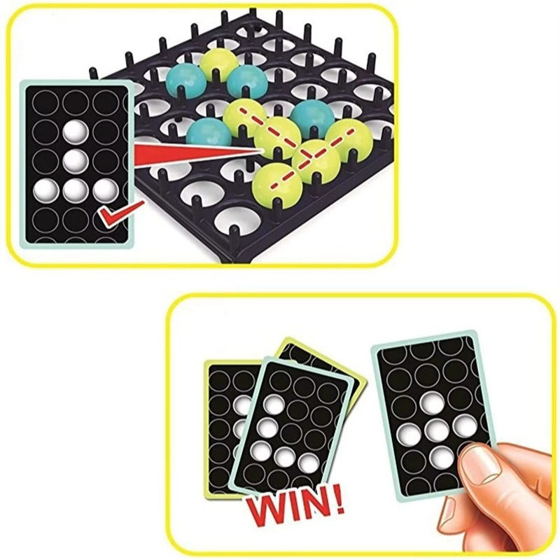 Thumbnail: Kids Ball Bouncing Game Parent-child Interaction Board Game Tabletop Pinball Bou