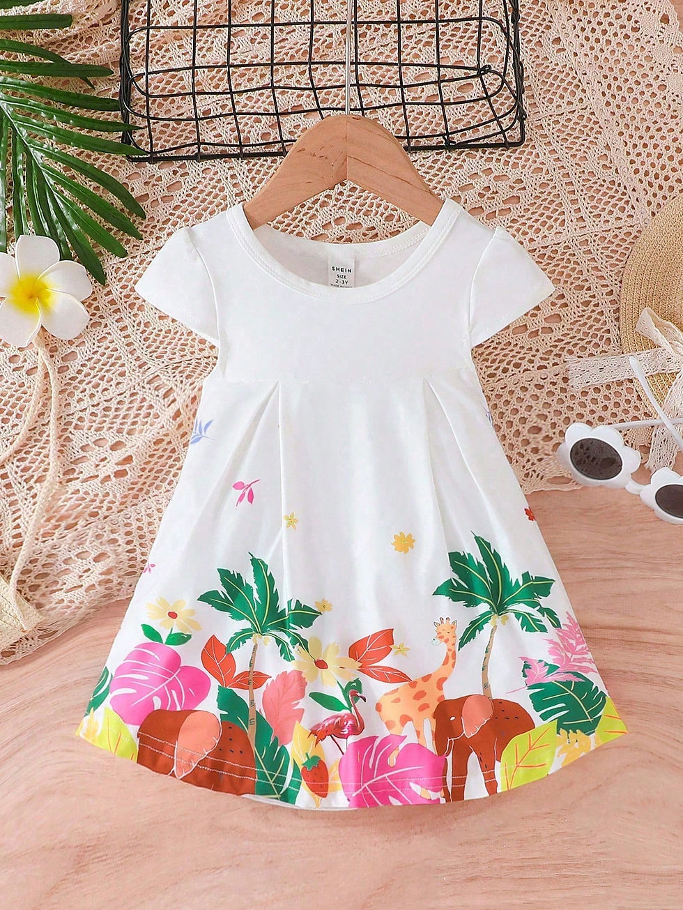 Thumbnail: Summer Baby Girl's Sweet Outdoor Dress, Cute Western-Style Chic Casual Skirt, Co