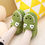 Thumbnail: Boys' Dinosaur Slippers with Plush TPR Sole & Alligator/Crocodile Teeth - Warm W