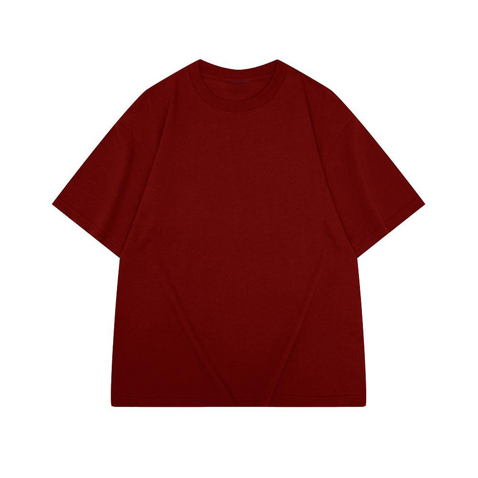 Thumbnail: Sycpman 300grams 10.58oz Oversized Loose Heavy Weight Cotton Solid Color Drop Sh