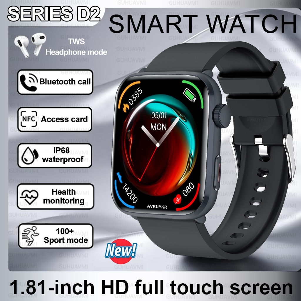 2025 New For  Smart Watches Men Blood Pressure Blood oxygen Health Monitoring Bl