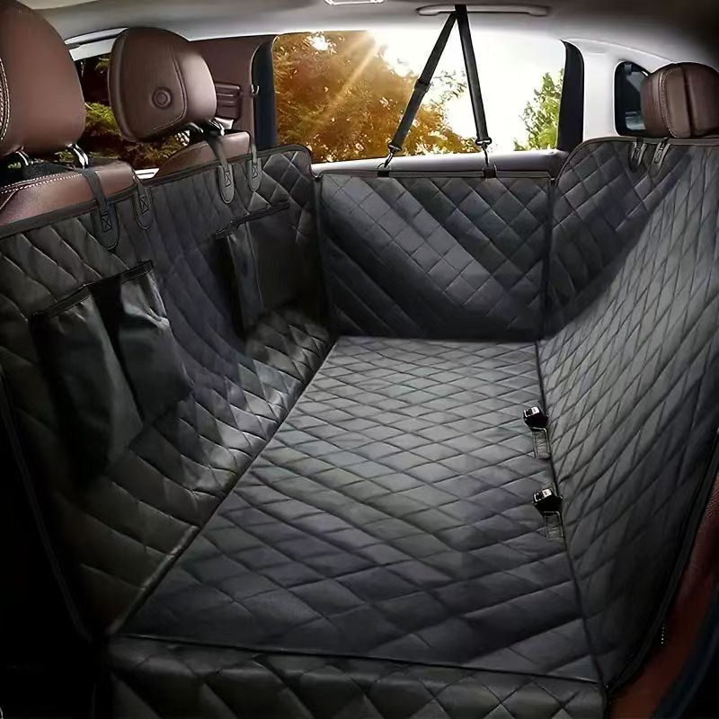 Thumbnail: Dog Car Seat Cover for Pets 100% Waterproof Seat Cover Hammock Scratch Proof Non