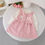 Thumbnail: Baby Toddler Dresses For Girls Pink Elegant Children Clothing Spring Autumn Long