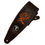 Miniatura: RAVEN STRAPS Kanji 4" Marrón oscuro / Naranja
