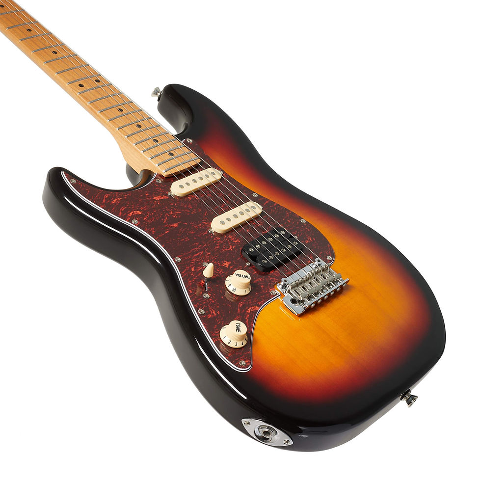 Miniatura: JET GUITARS ZURDA JS-400 SB LH HSS