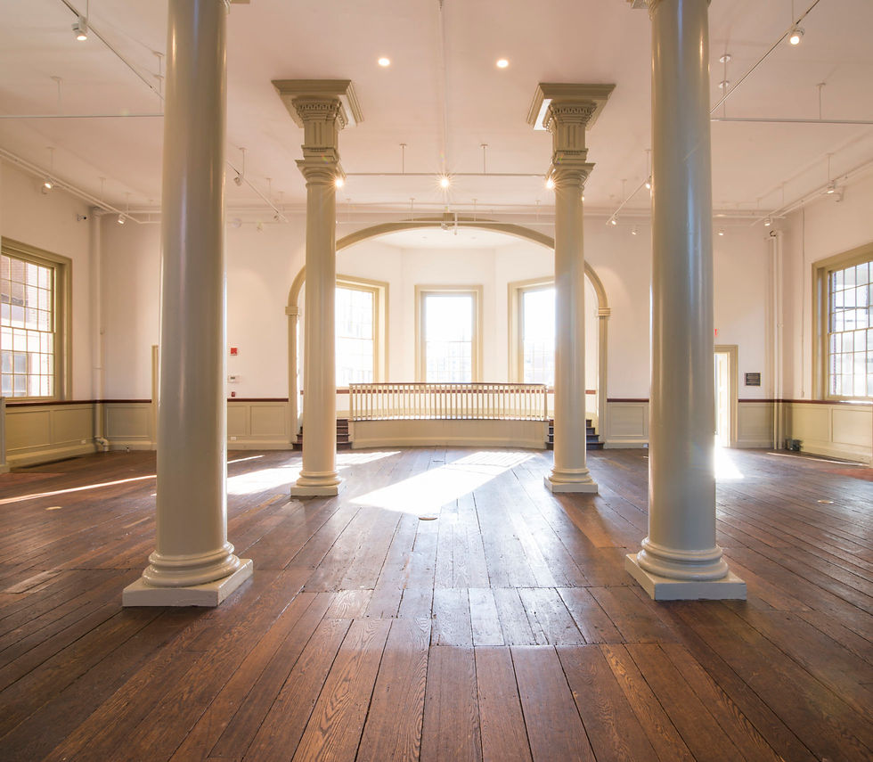 Eye-level view of a community gathering discussing government policies