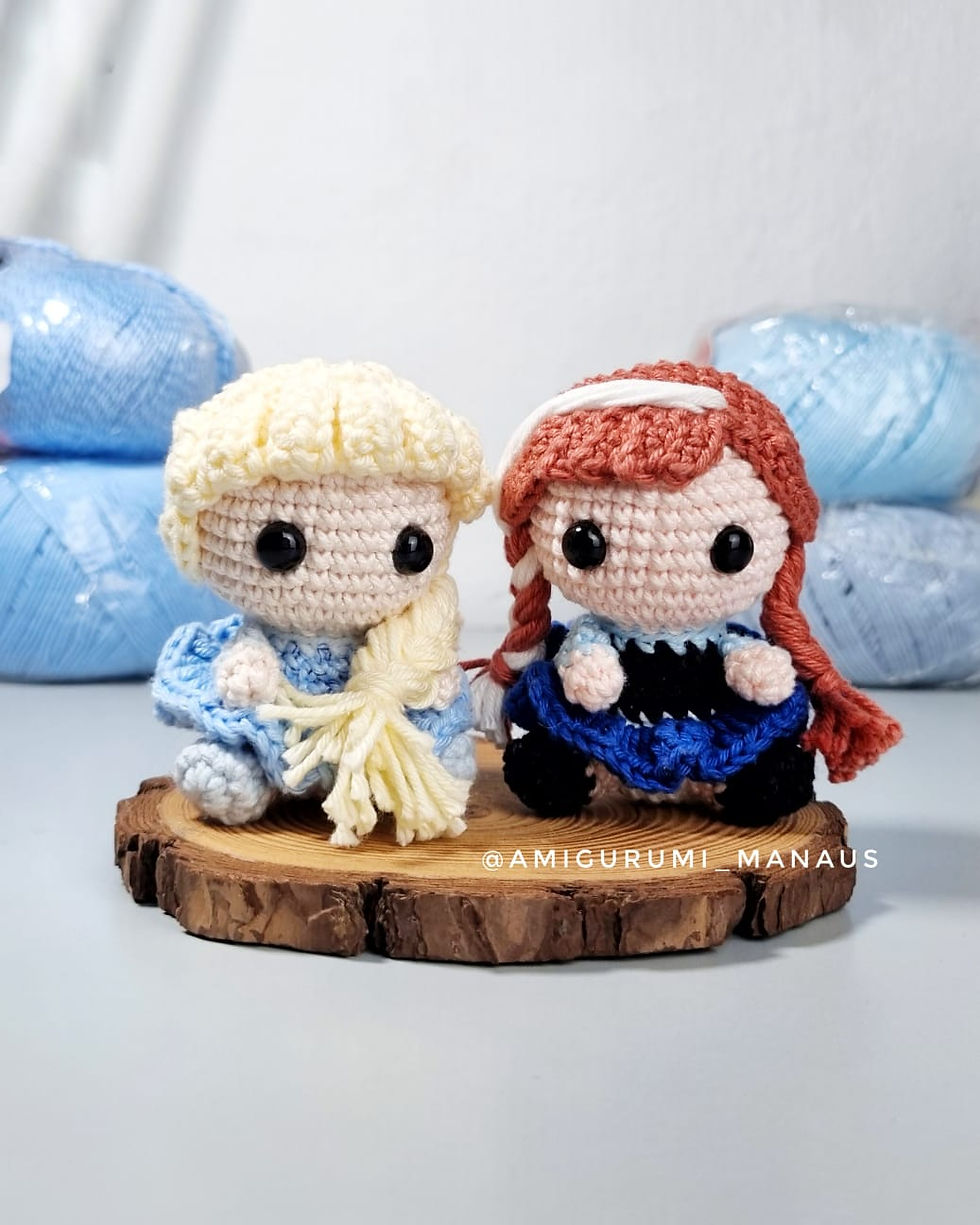 Miniatura: Coleção PDF Princesas Chaveirinhos (PT)