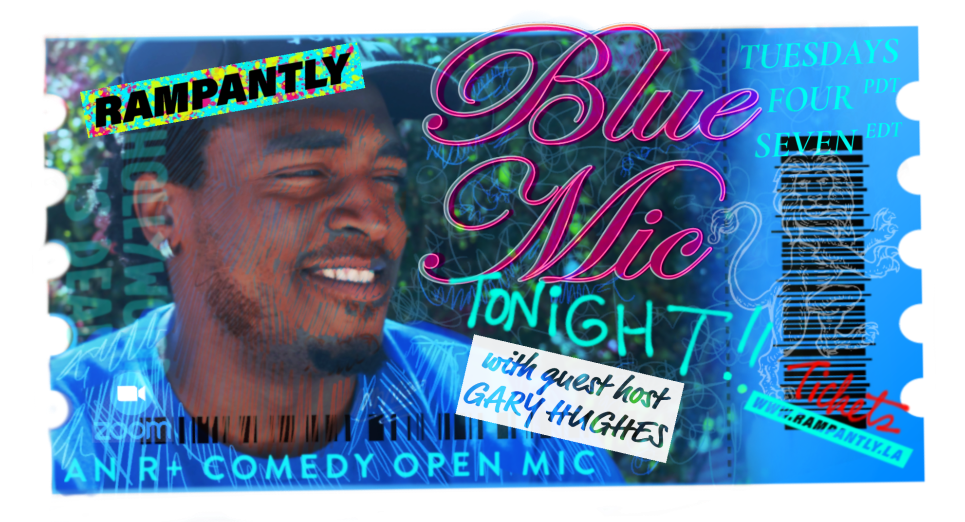 🎟️ Blue Mic • 8/4/20