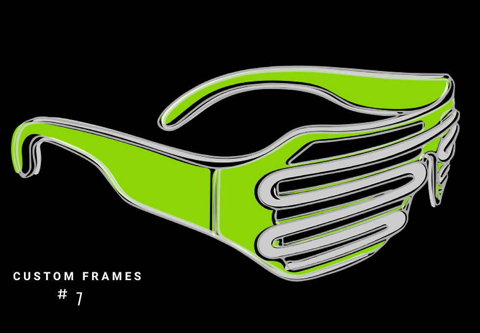 Custom Frames: #07 Lime Wedge