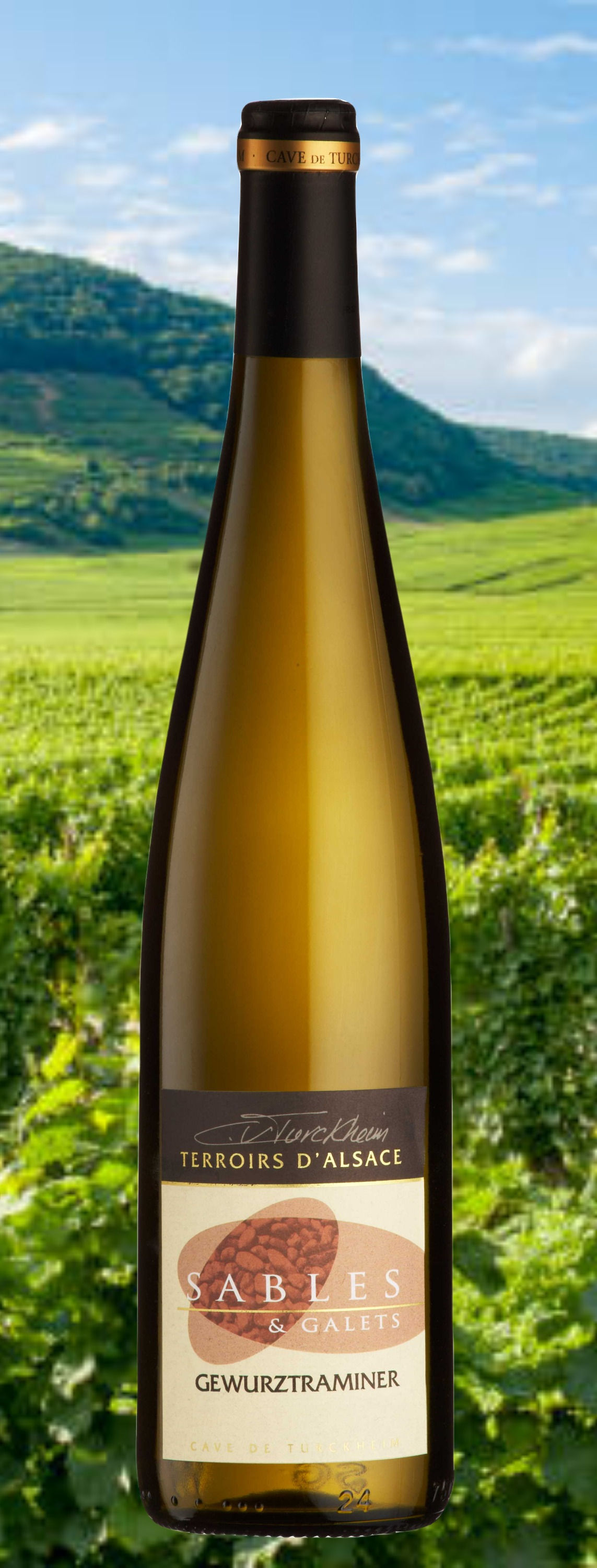 Cave de Turckheim Gewurztraminer ‘Sables et Galets’ 2022 (6 bottles case)