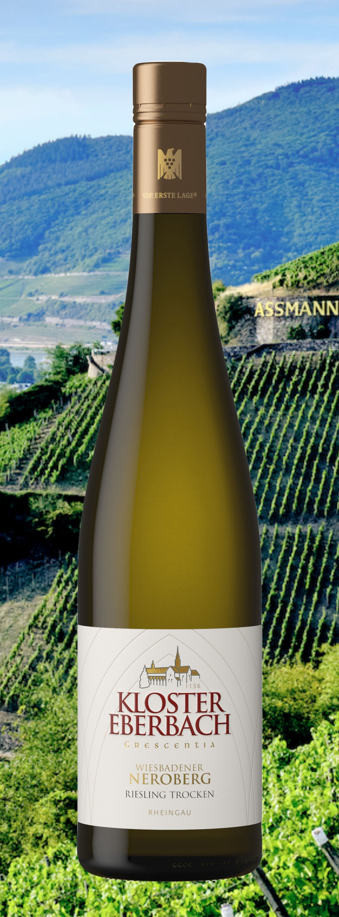 Kloster Eberbach ‘Crescentia’ Wiesbadener Neroberg 2023 (6 bottles case)