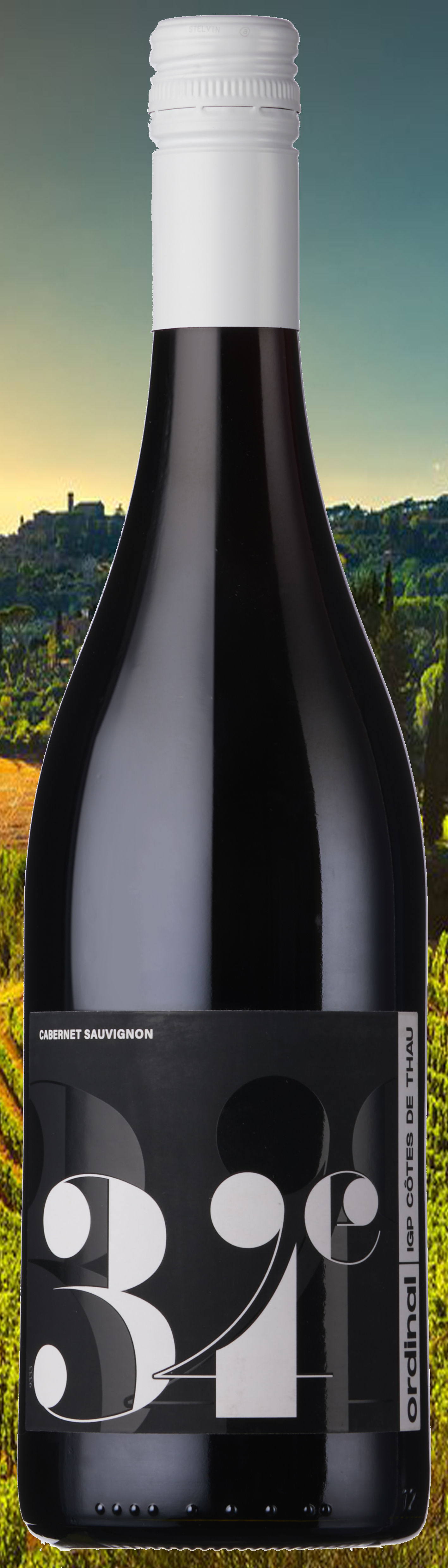 Ordinal Cabernet Sauvignon, Côtes de Thau IGP 2023 (6 bottles case)