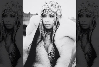 Nicki Minaj Shoots 'No Frauds' Video In London