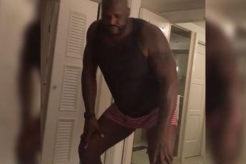 Watch Shaq Replicate Teyana Taylor's "Fade" Dance Moves
