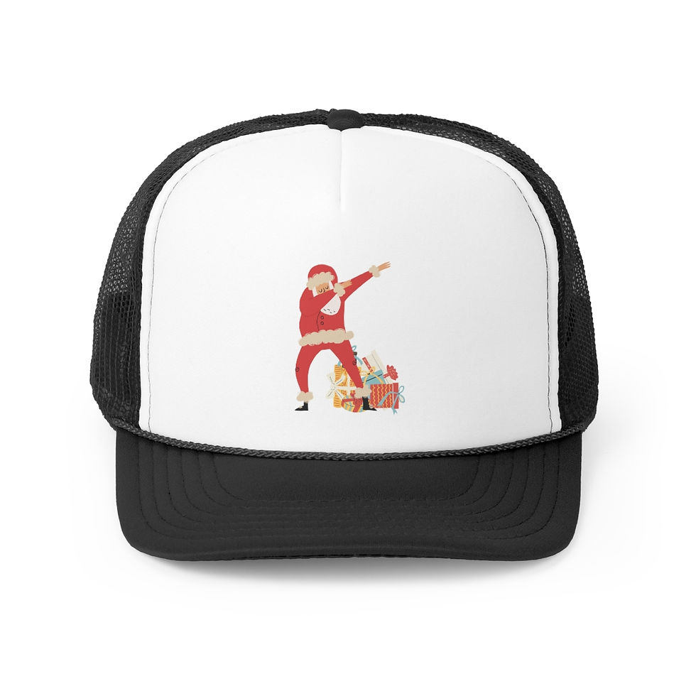 Thumbnail: Dab Santa Presents / Christmas Design: Trucker Caps