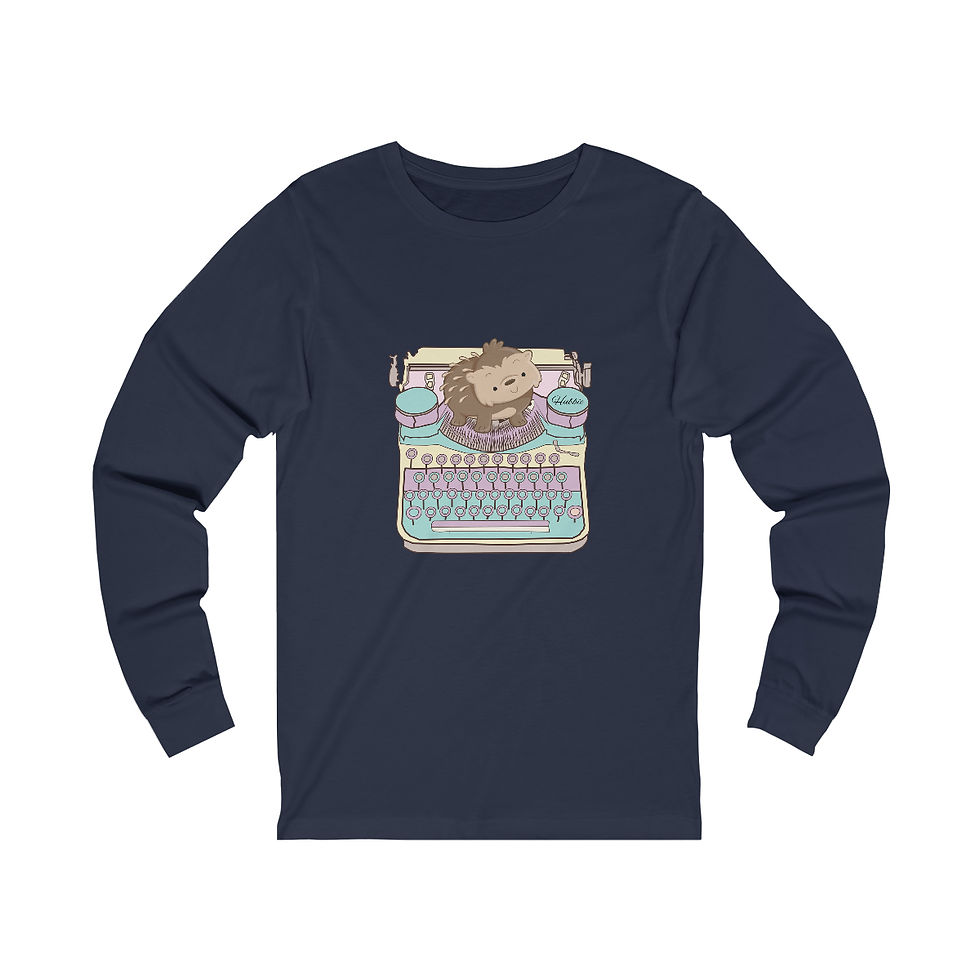 Thumbnail: Writing Buddy Hubbie: long sleeve tee