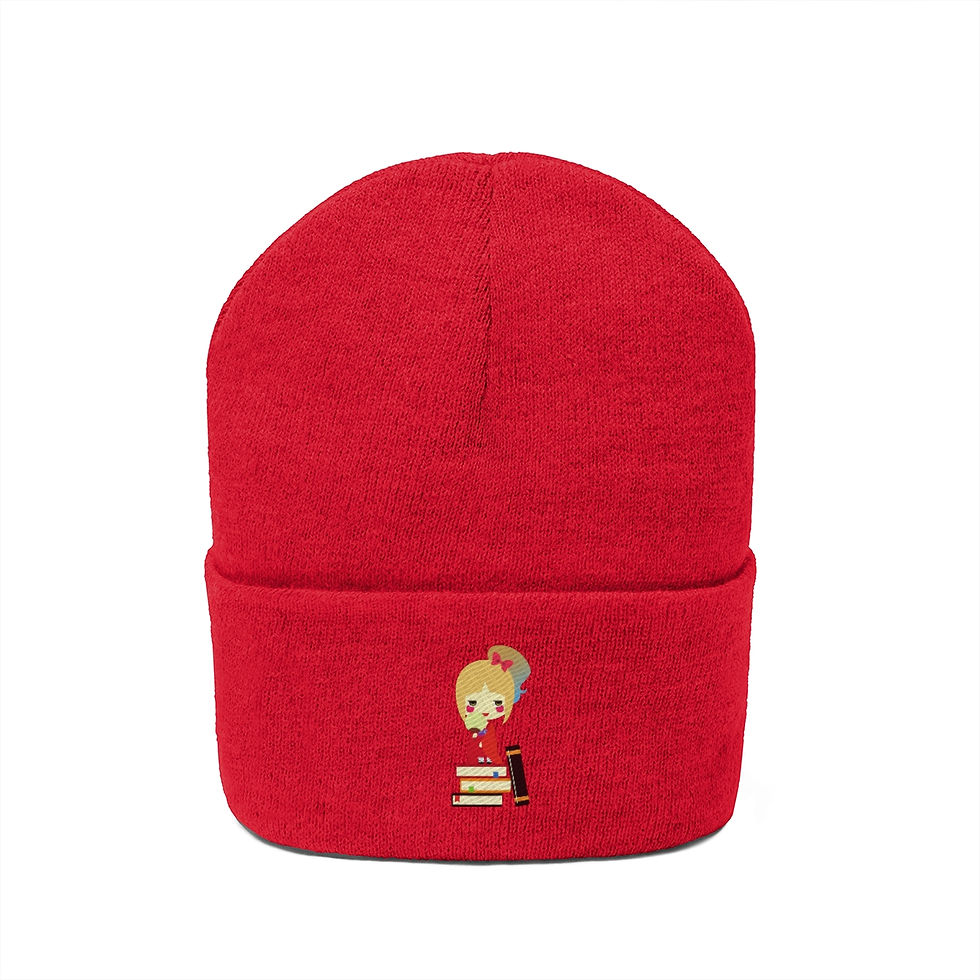 Thumbnail: Doll #2: Knit Beanie