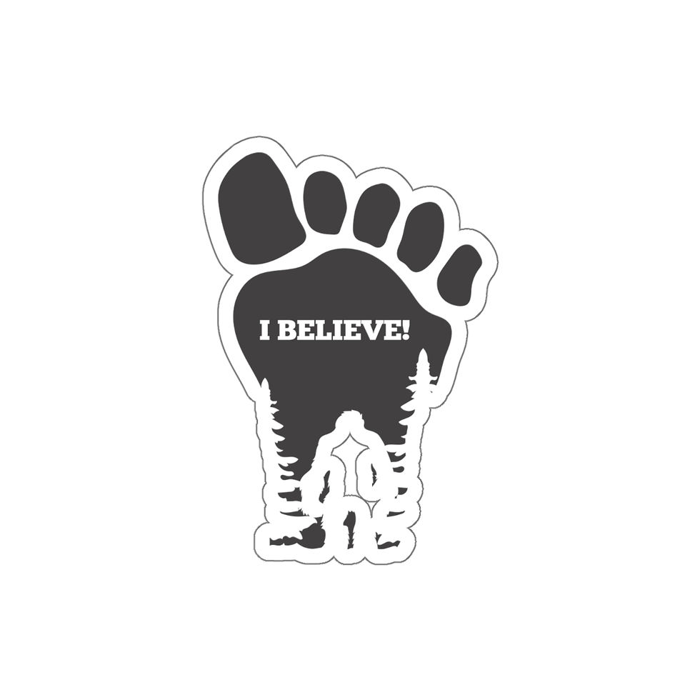 Thumbnail: I Believe In Big Foot #2: Die-Cut Stickers