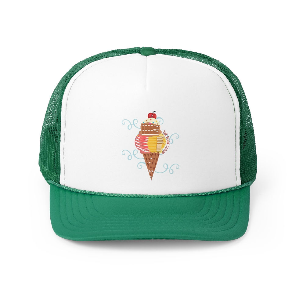Thumbnail: Book Ice Cream Scoop Trucker Caps