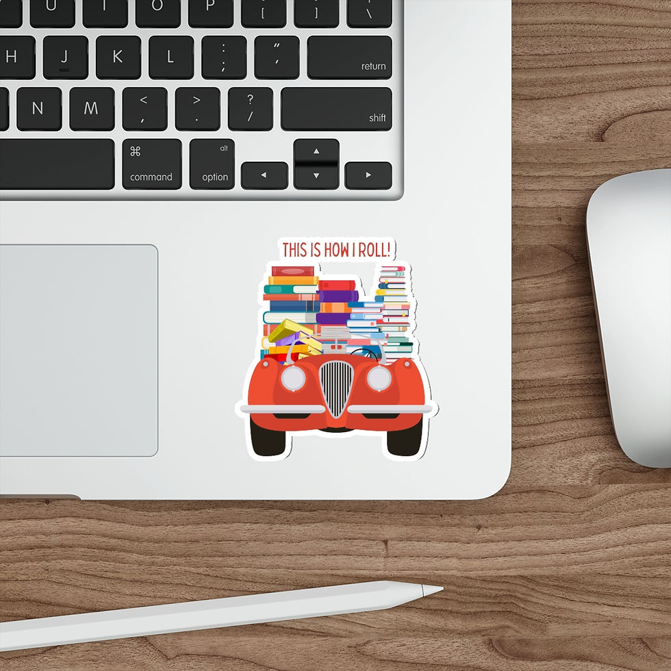 Thumbnail: This is How I Roll: Red / Die-Cut Stickers