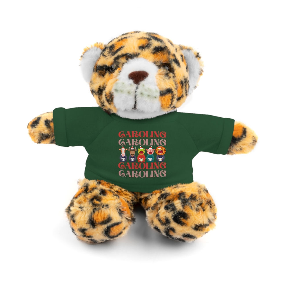 Thumbnail: Caroling Animal Design: Stuffed Animals with Tee