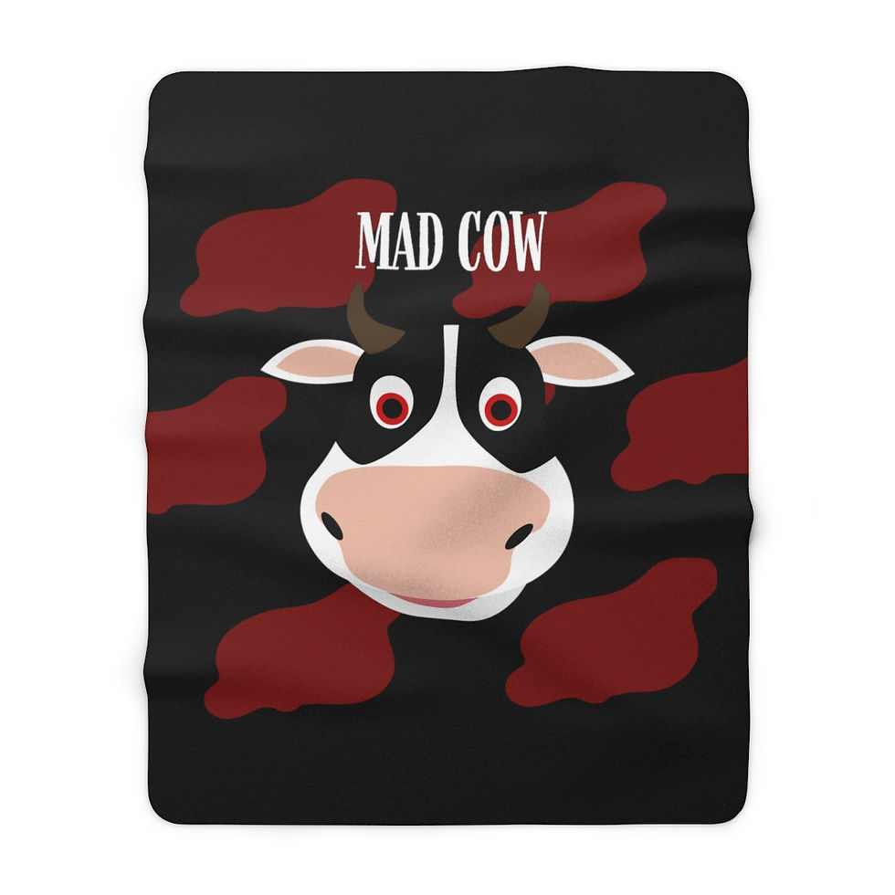 Thumbnail: Mad Cow: High Quality Cozy Fleece Blanket