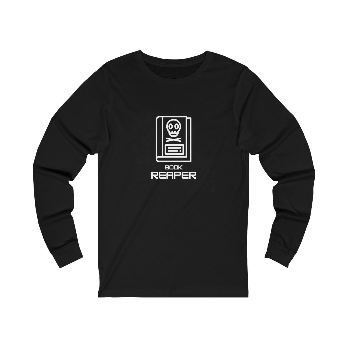The Book Reaper: long sleeve tee