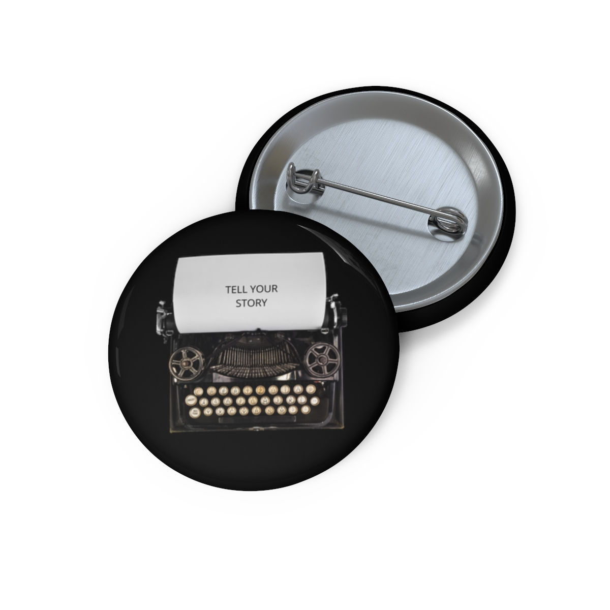 Tell Your Story: Pin Buttons