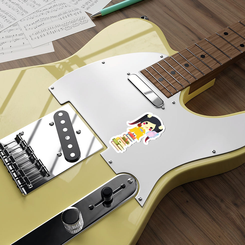 Thumbnail: Doll #1: Die-Cut Stickers