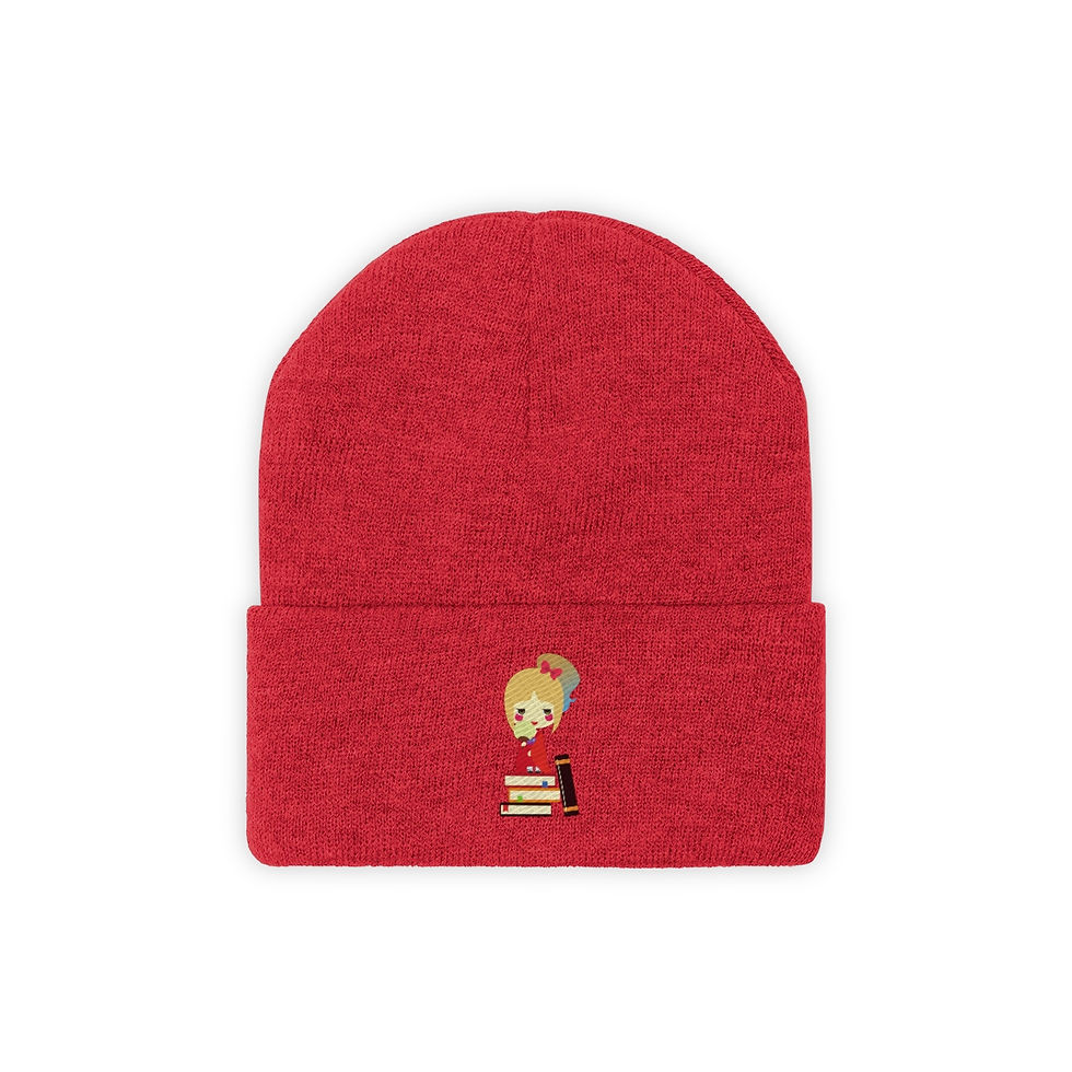 Thumbnail: Doll #2: Knit Beanie