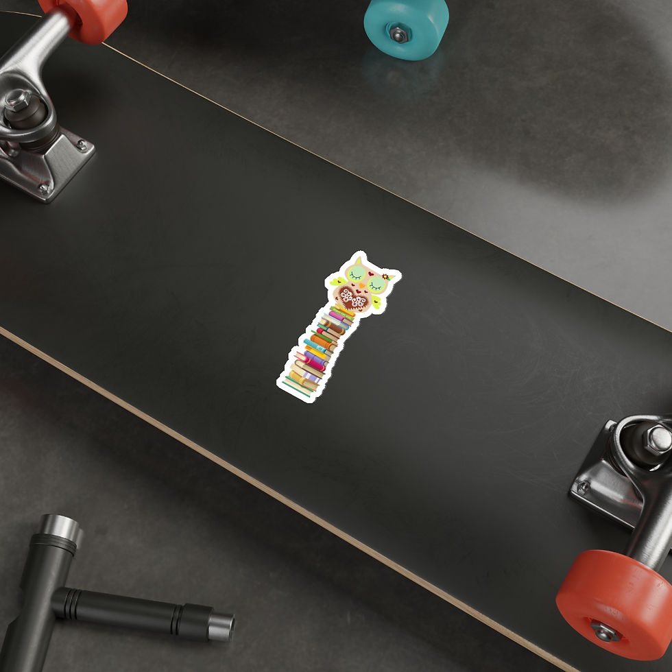 Thumbnail: Fancy Owl Stack #2: Die-Cut Stickers